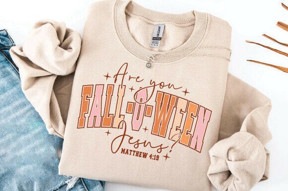 Are You Fall-O-Ween Jesus T-Shirt Designs