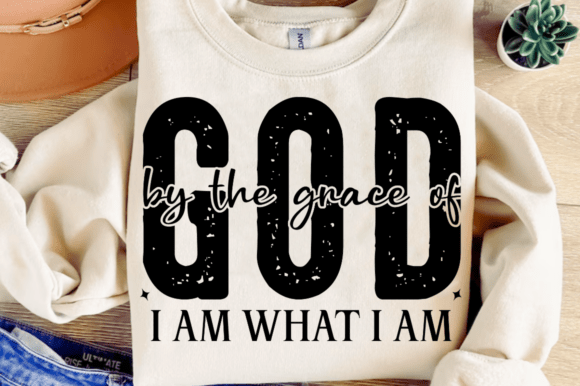 By the Grace of God Christian SVG for T-Shirt Designs