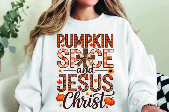 Fall Christian PNG & Autumn PNG for T-Shirt Designs