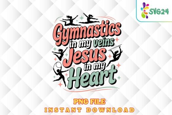 Gymnastics and Jesus PNG