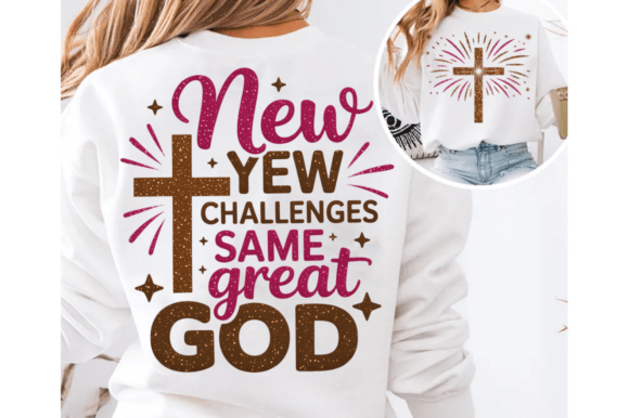 Happy New Year PNG, Hello 2025 Christian