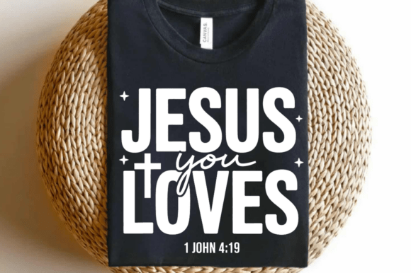 Jesus Loves You SVG PNG, Christian Shirt Designs
