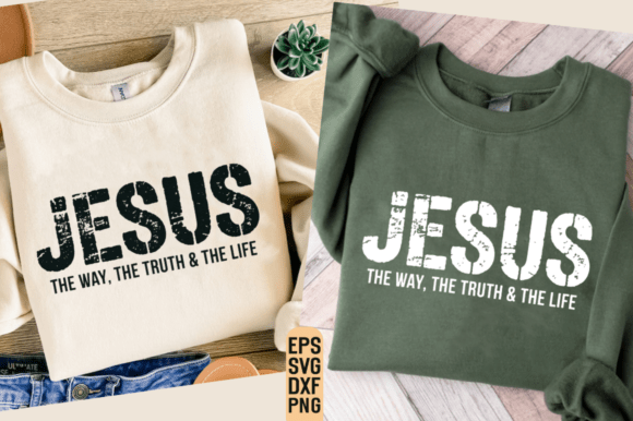Jesus PNG, Bible Verse & Christian PNG for T-Shirt Designs