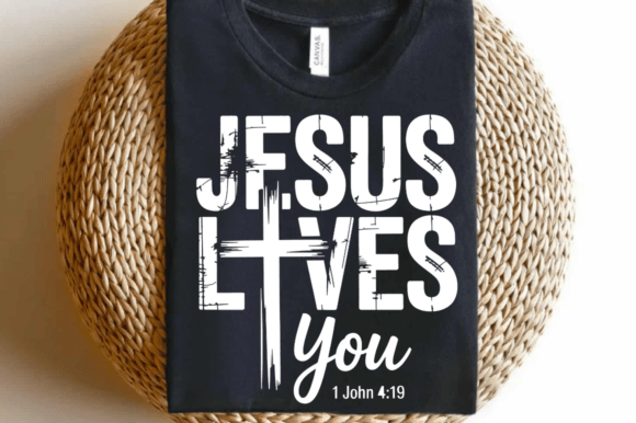 Love Like Jesus Faith PNG & SVG for T-Shirt Designs