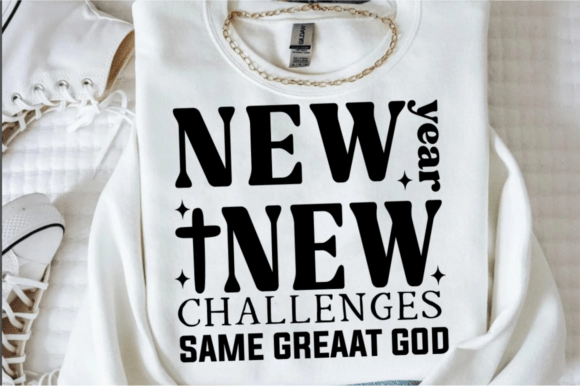 New Years SVG, Christian SVG & T-Shirt Designs