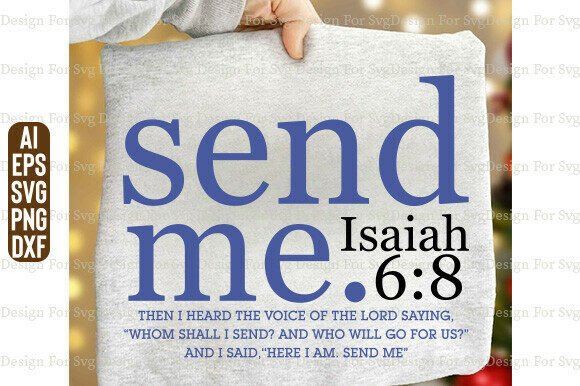 Send Me SVG: Christian & Jesus T-Shirt Designs