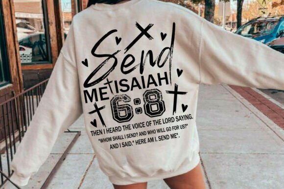 Send Me SVG: Christian SVG & Jesus PNG T-Shirt Designs