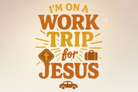 Vintage Christian Work Trip for Jesus T-Shirt Designs